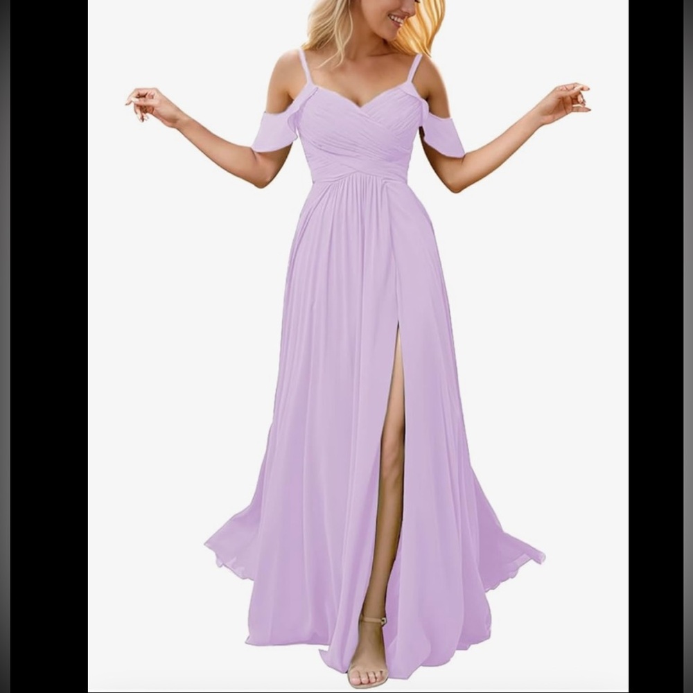 new chiffon bridesmaid dress